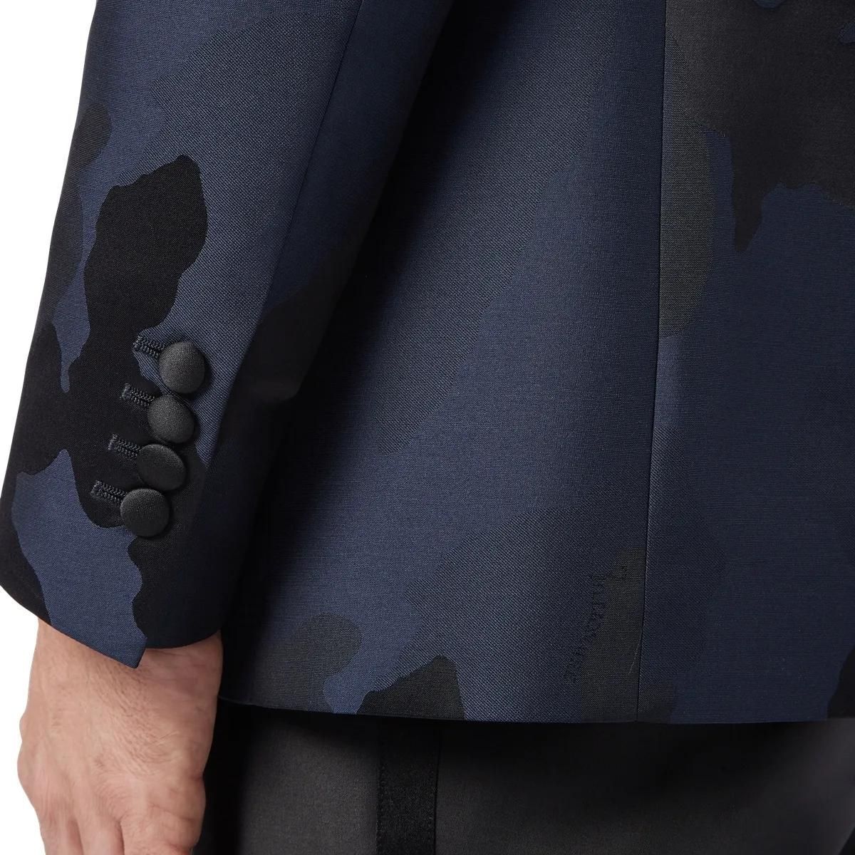 Camouflage Jacquard Abend Blazer