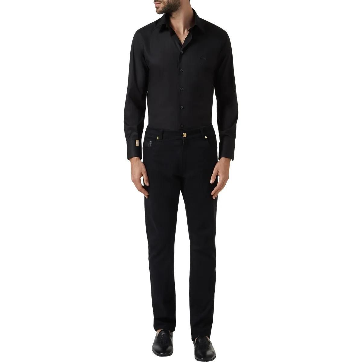 Figurbetontes Popeline-Freizeithemd