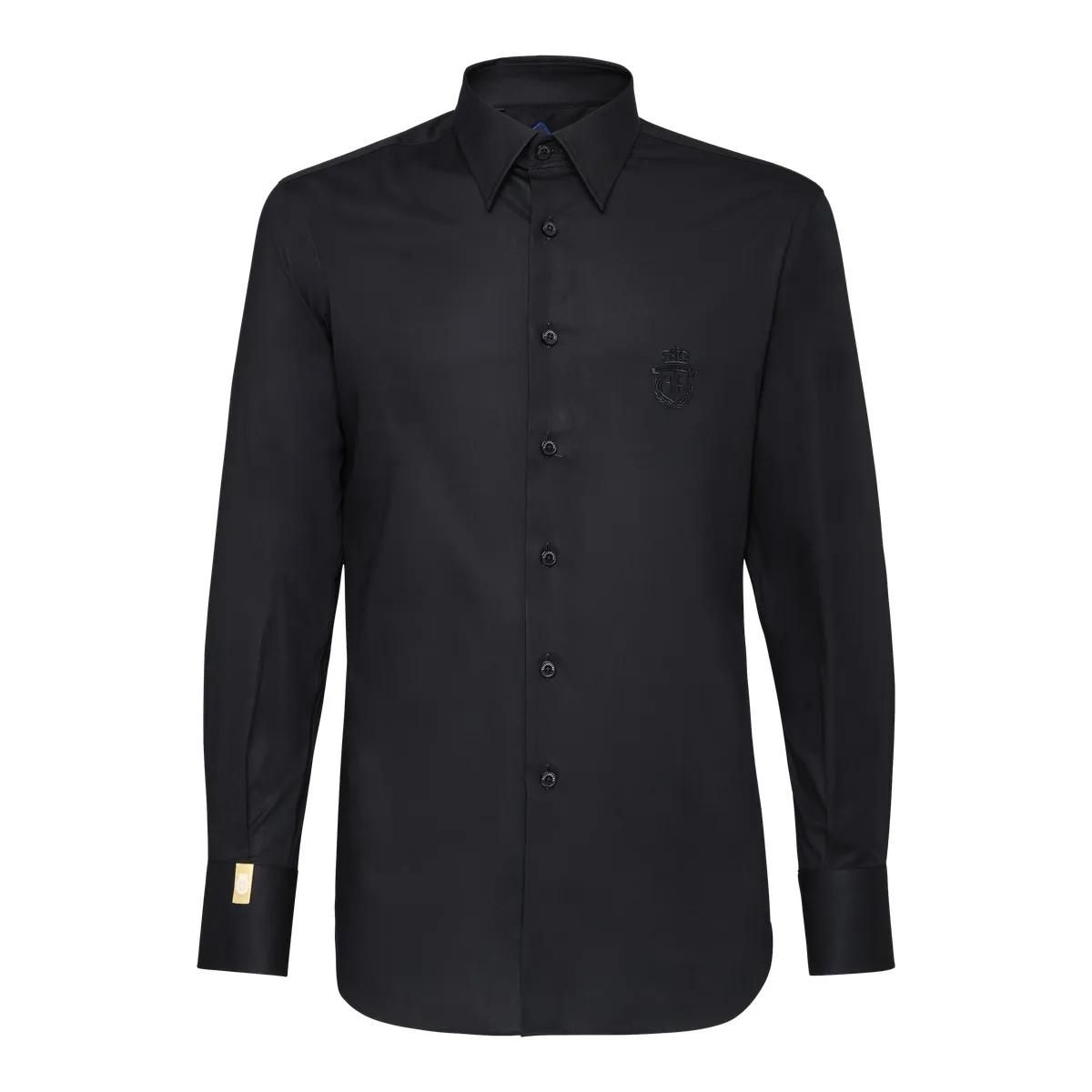 Figurbetontes Popeline-Freizeithemd