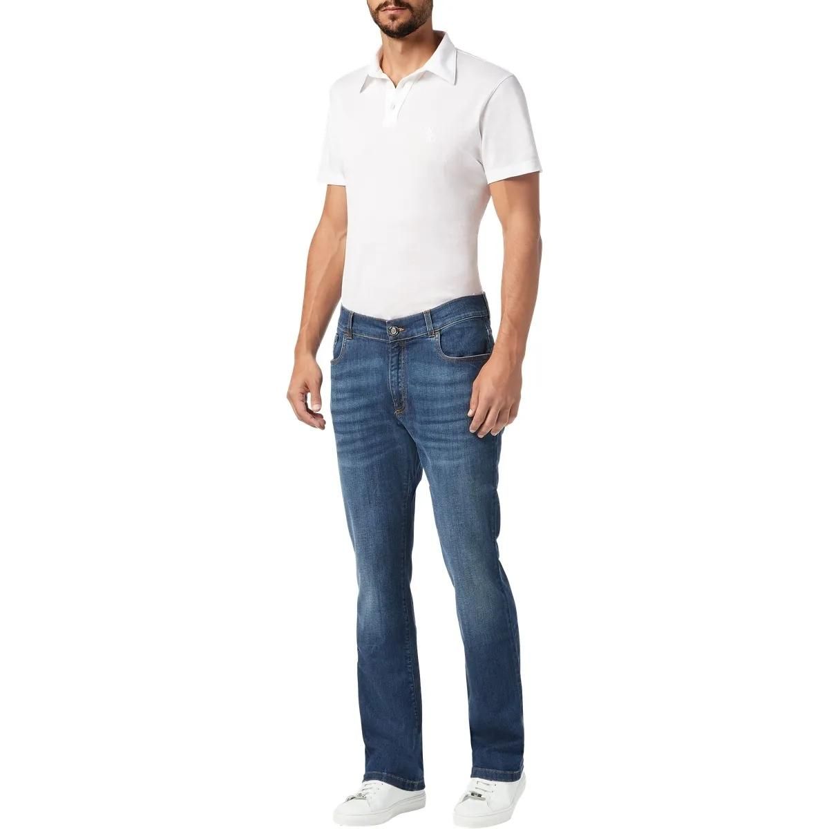 Herrenjeans Regular Fit Dark Wash