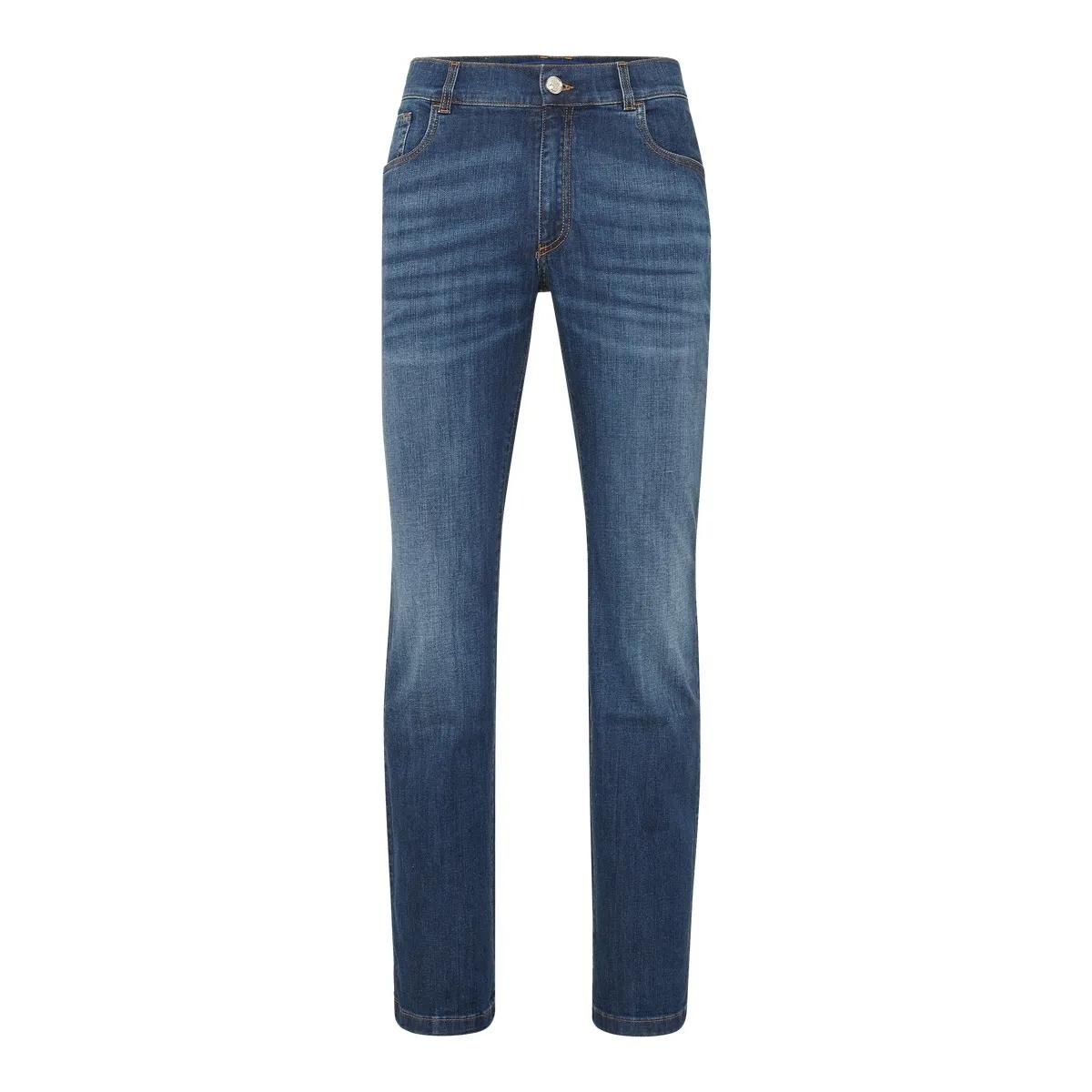 Herrenjeans Regular Fit Dark Wash