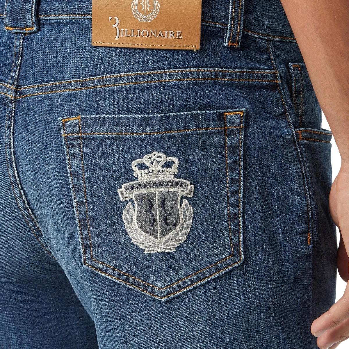 Herrenjeans Regular Fit Dark Wash