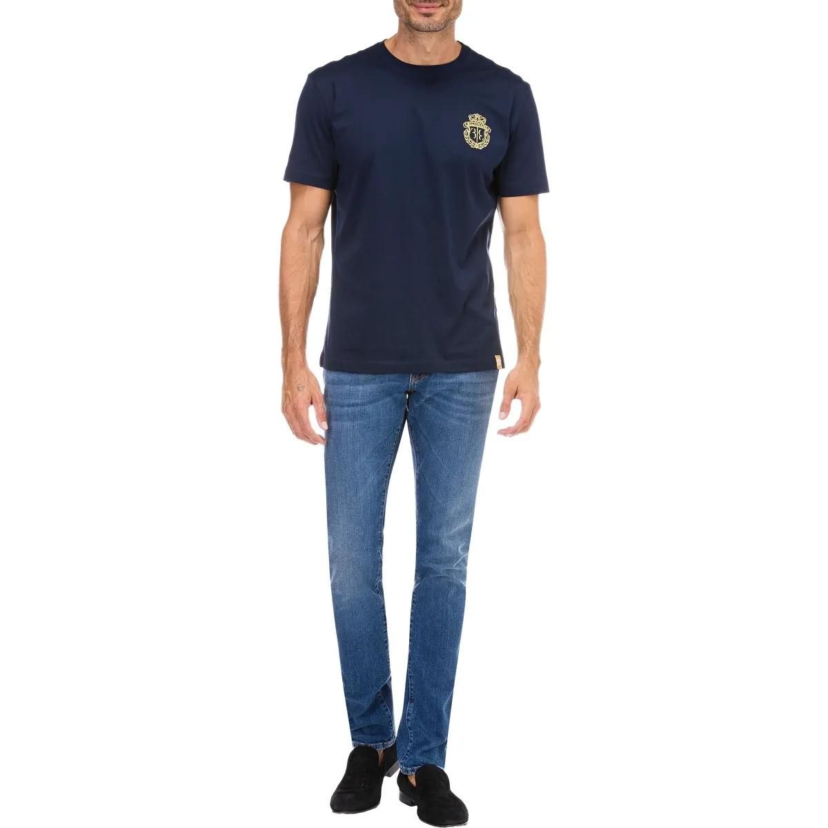 Regular Fit Jeans mit Used-Look