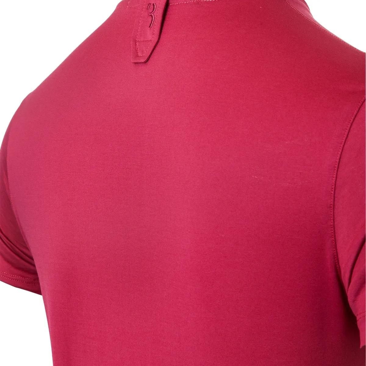 T-Shirt mit Rundhalsausschnitt und gesticktem Wappen