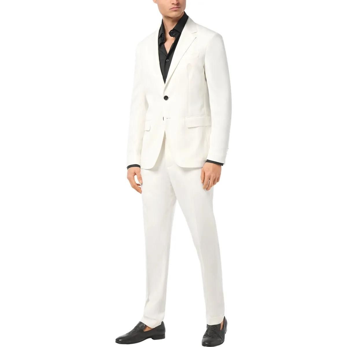 Eleganter Zwei-Knopf-Blazer aus leichter Wolle