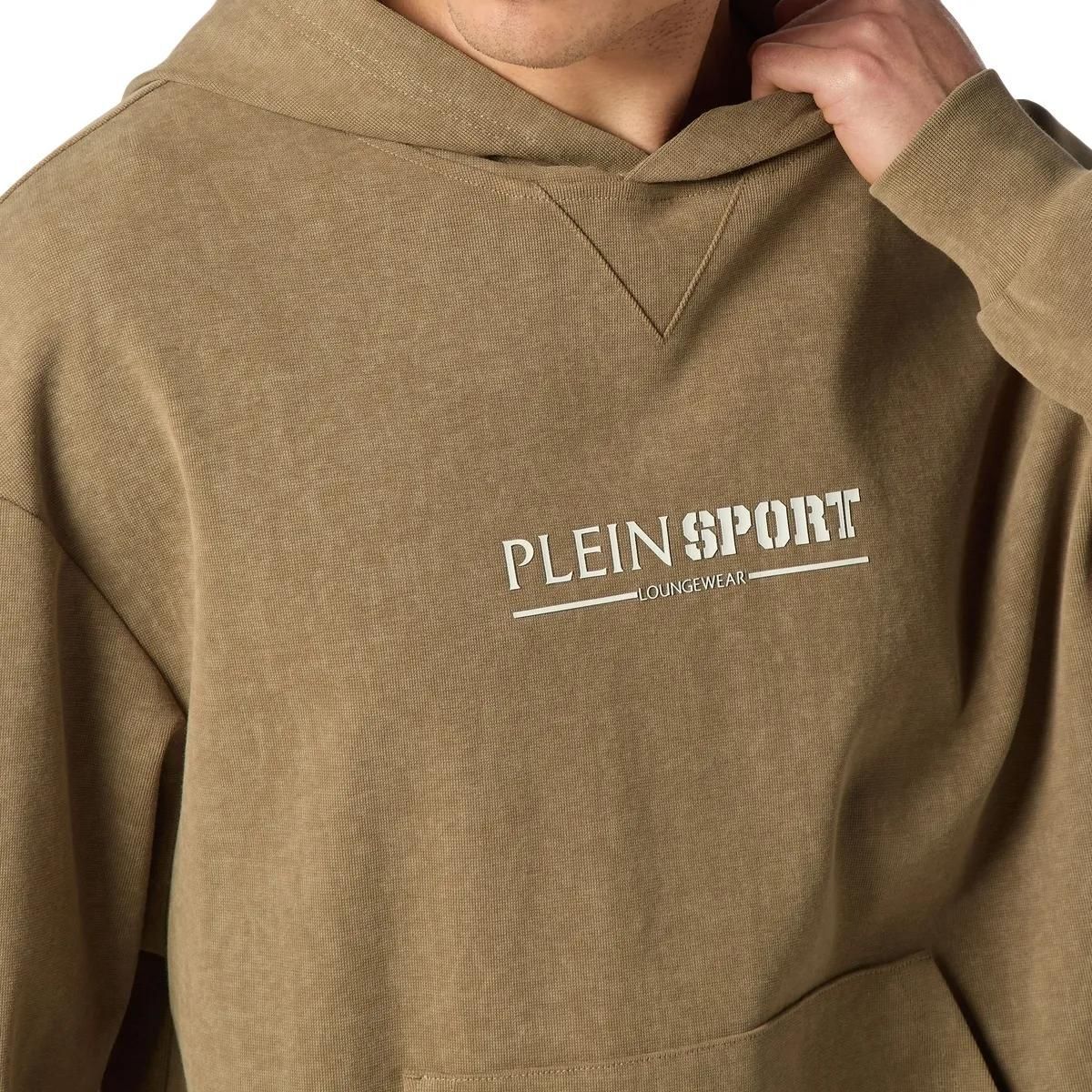 Plein Sport Loungewear Hoodie mit entspannter Passform