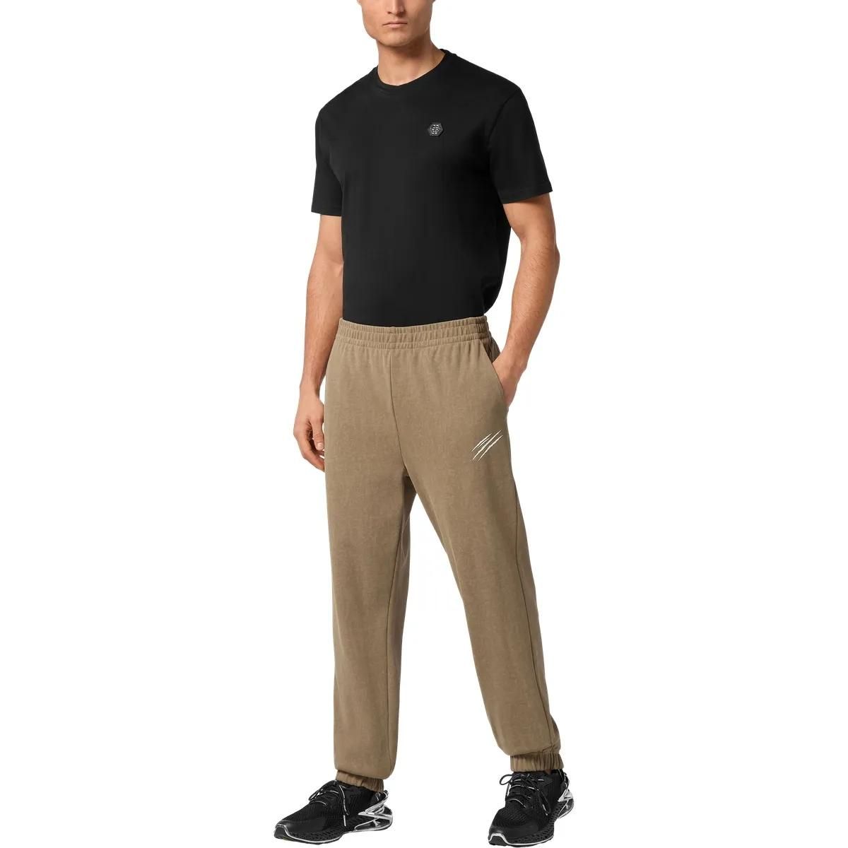 Herren Fleece Jogginghose mit Logo