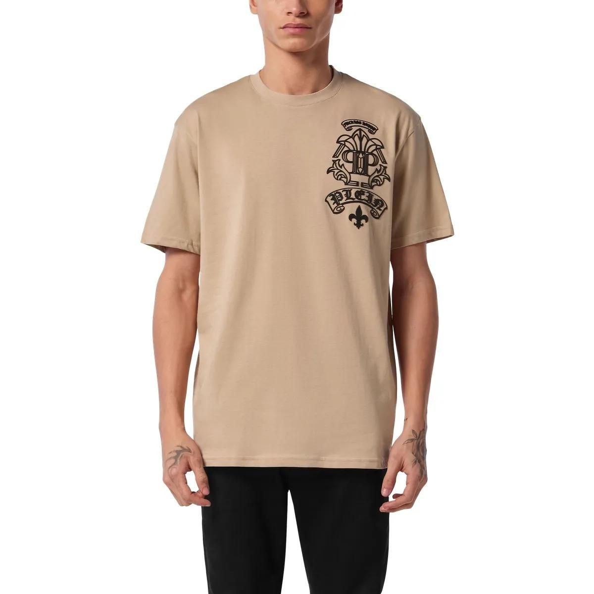 Baumwoll-T-Shirt mit Grafikprint