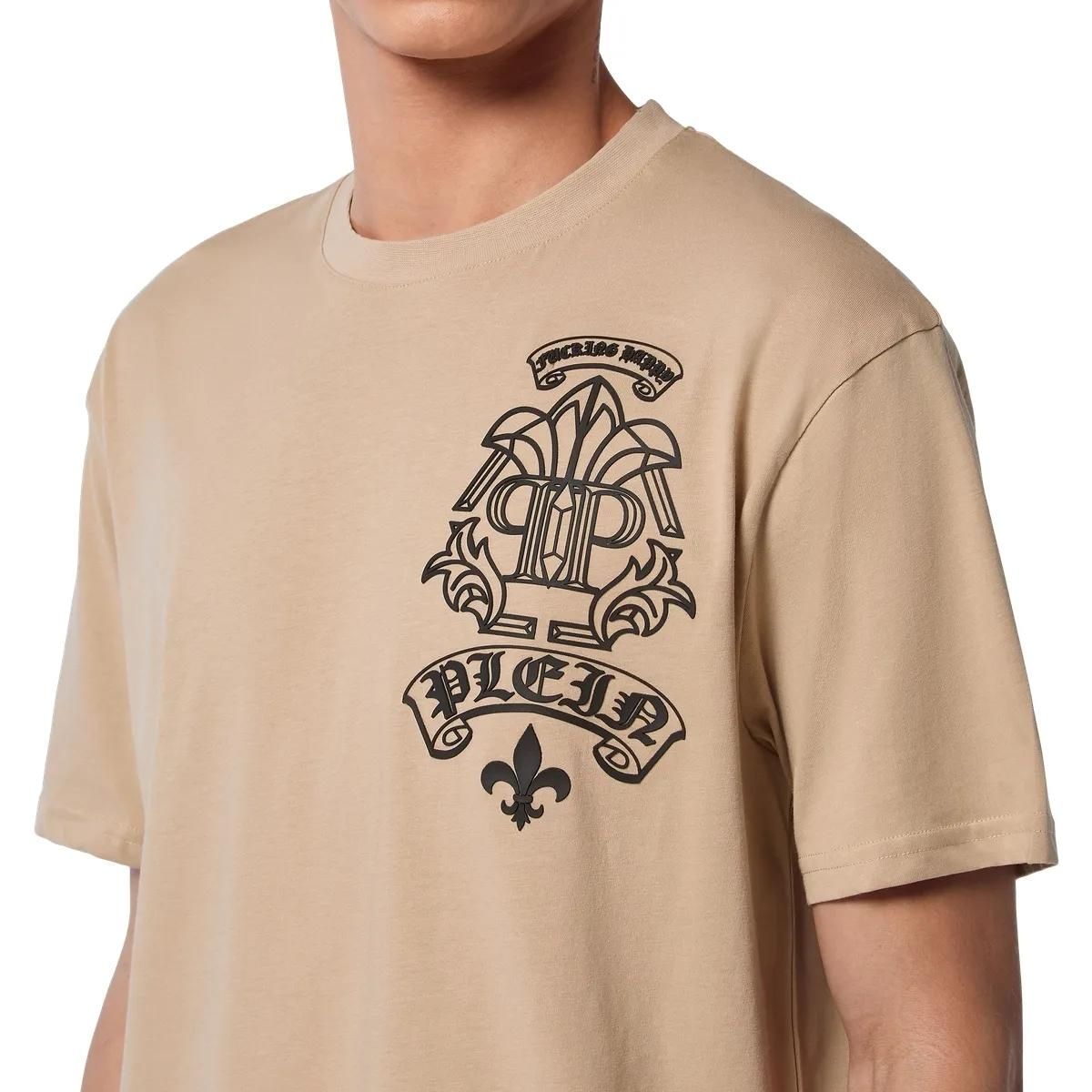 Baumwoll-T-Shirt mit Grafikprint