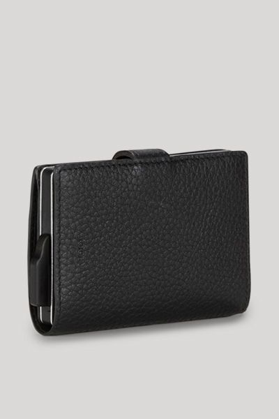 Joop! Cardona C-Two E-Cage Kartenhalter aus schwarzem Leder