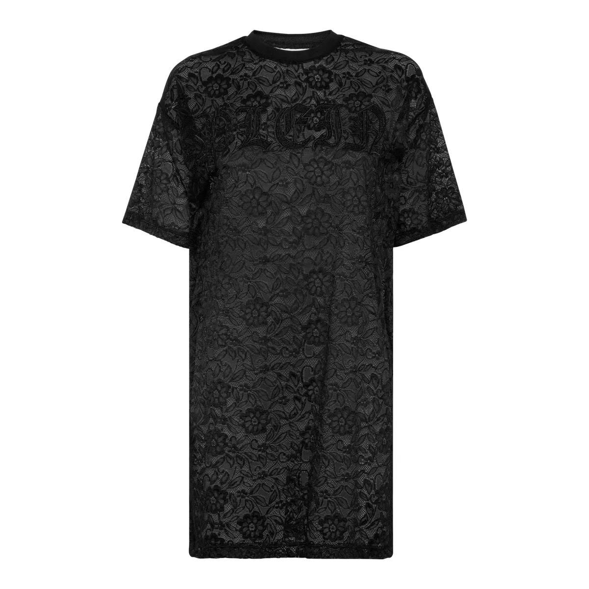 Lace T-Shirt Kleid