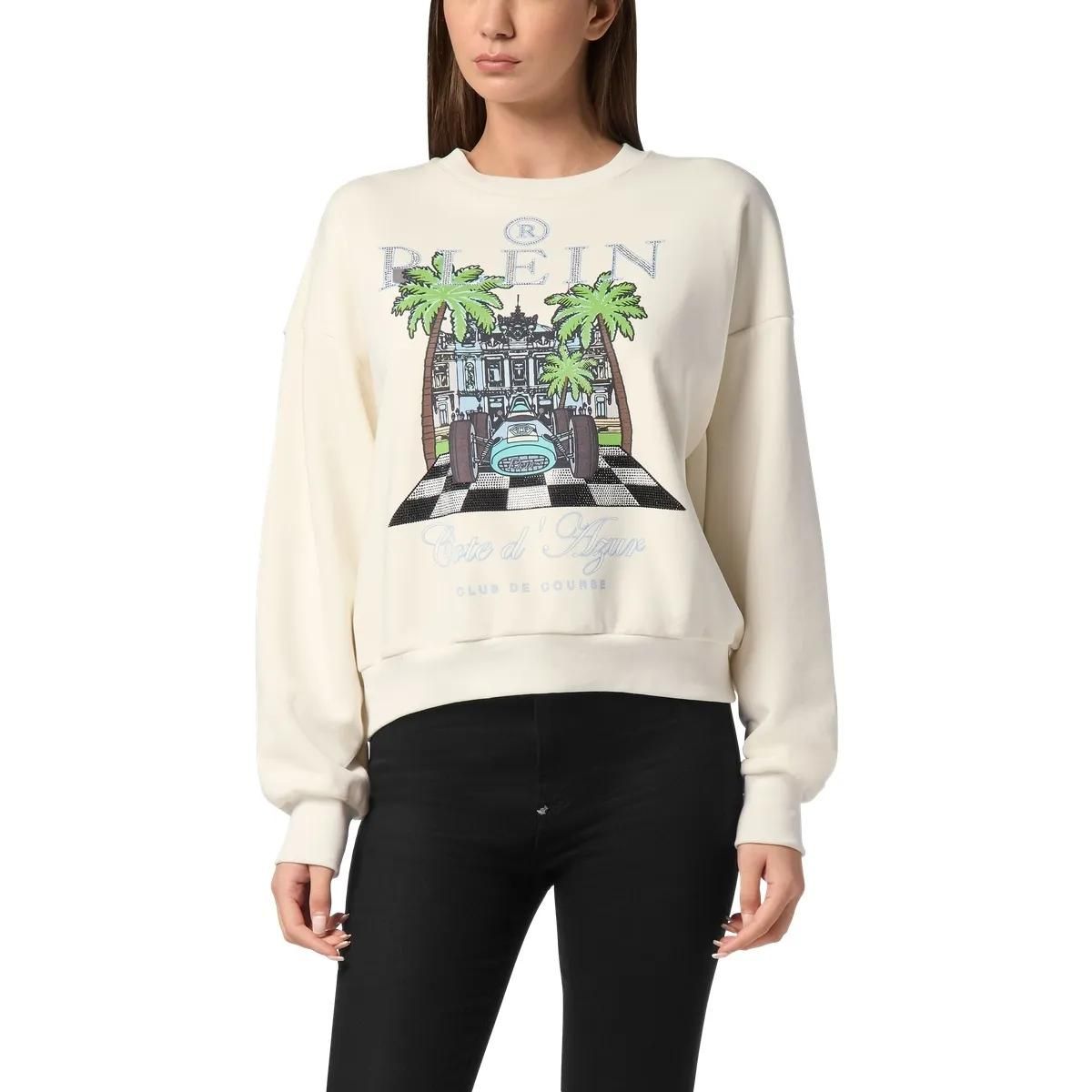 Sweatshirt mit Grafikprint, Oversize-Passform