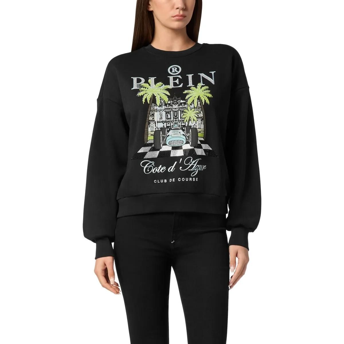 Sweatshirt mit Grafikprint und Oversized-Passform