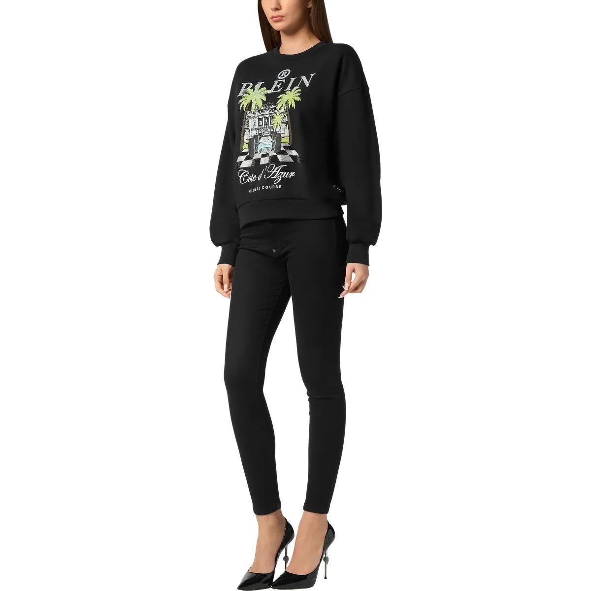 Sweatshirt mit Grafikprint und Oversized-Passform