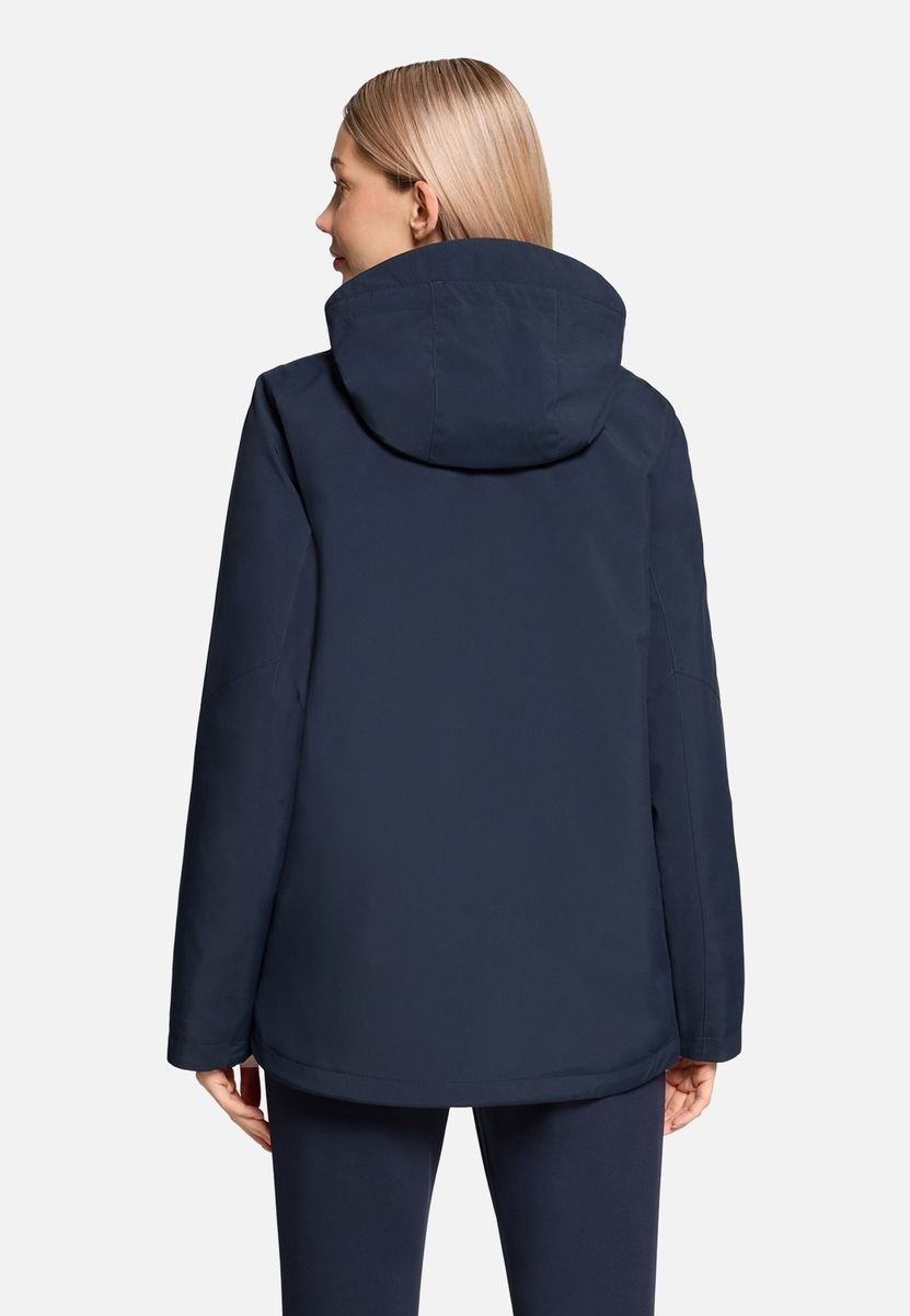 Outdoorjacke mit Kapuze und heraustrennbarem Futter