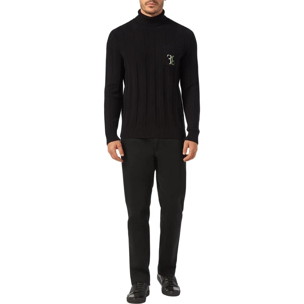 Klassischer Rollkragenpullover aus Wolle