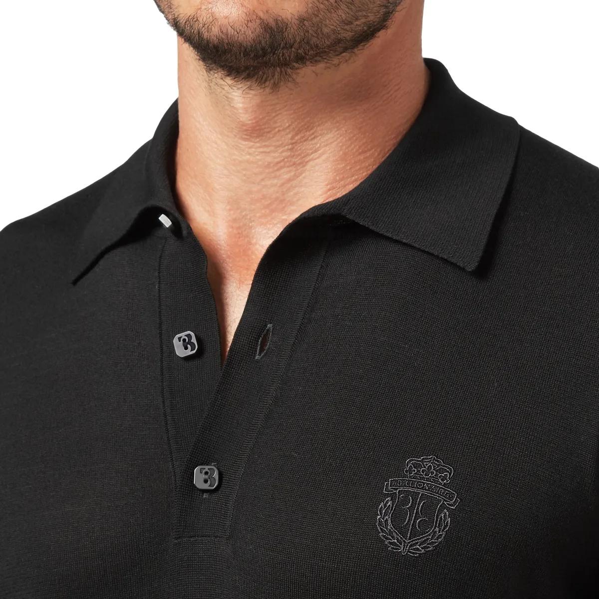 Herren Langarm Poloshirt