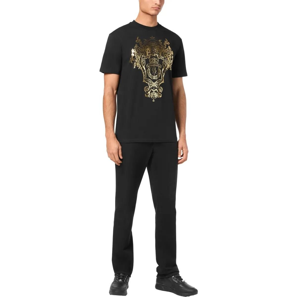 Barock Wappen Baumwolljersey T-Shirt