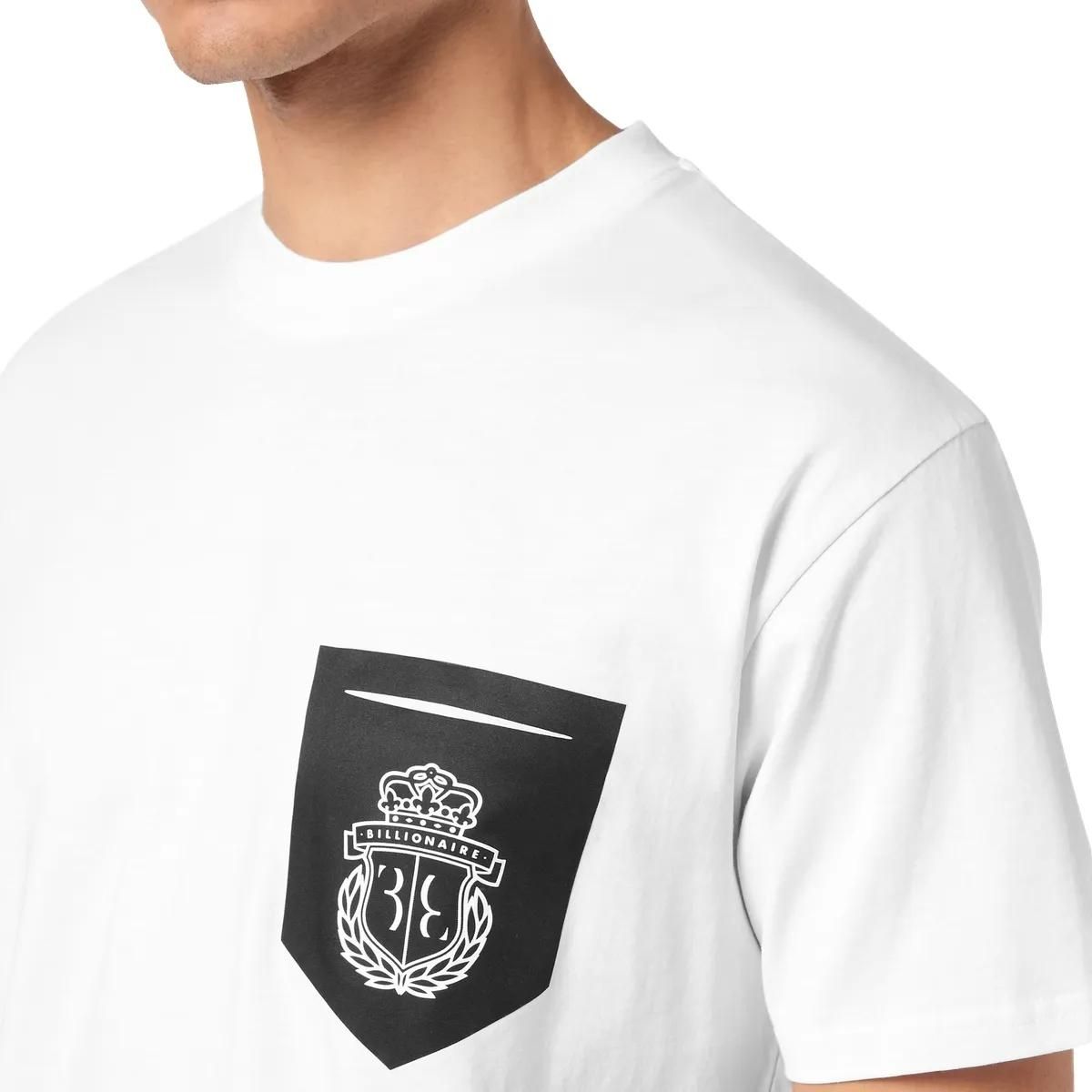 T-Shirt aus Baumwolljersey mit Wappen-Patch