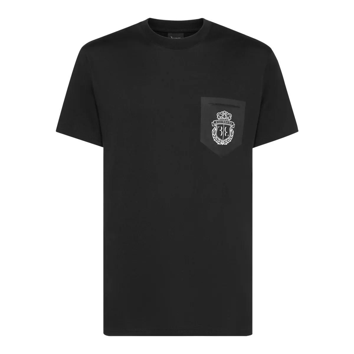 Klassisches Wappen-T-Shirt mit Tasche