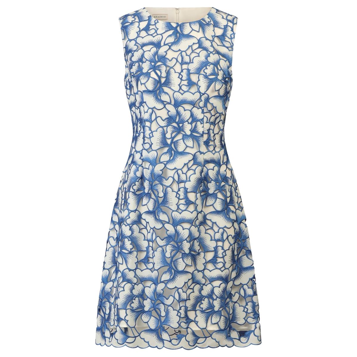 Elegantes Cocktailkleid mit Blumenspitze