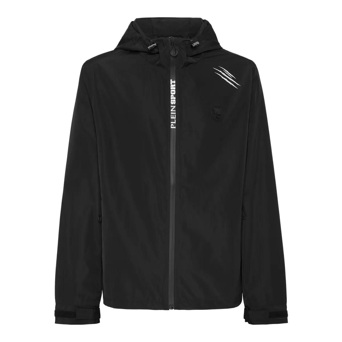 Sportliche Windjacke mit Kapuze