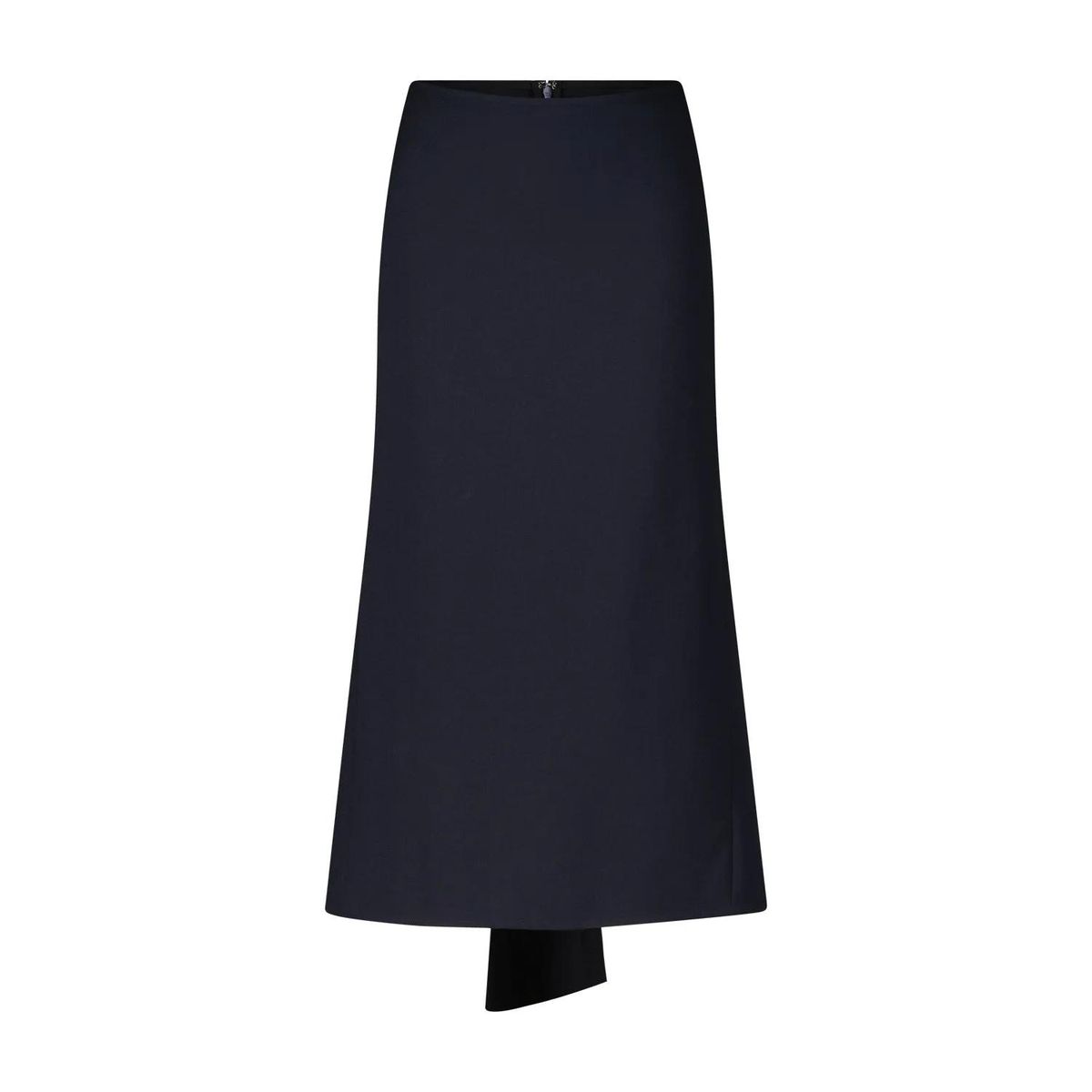 Eleganter marineblauer Midirock