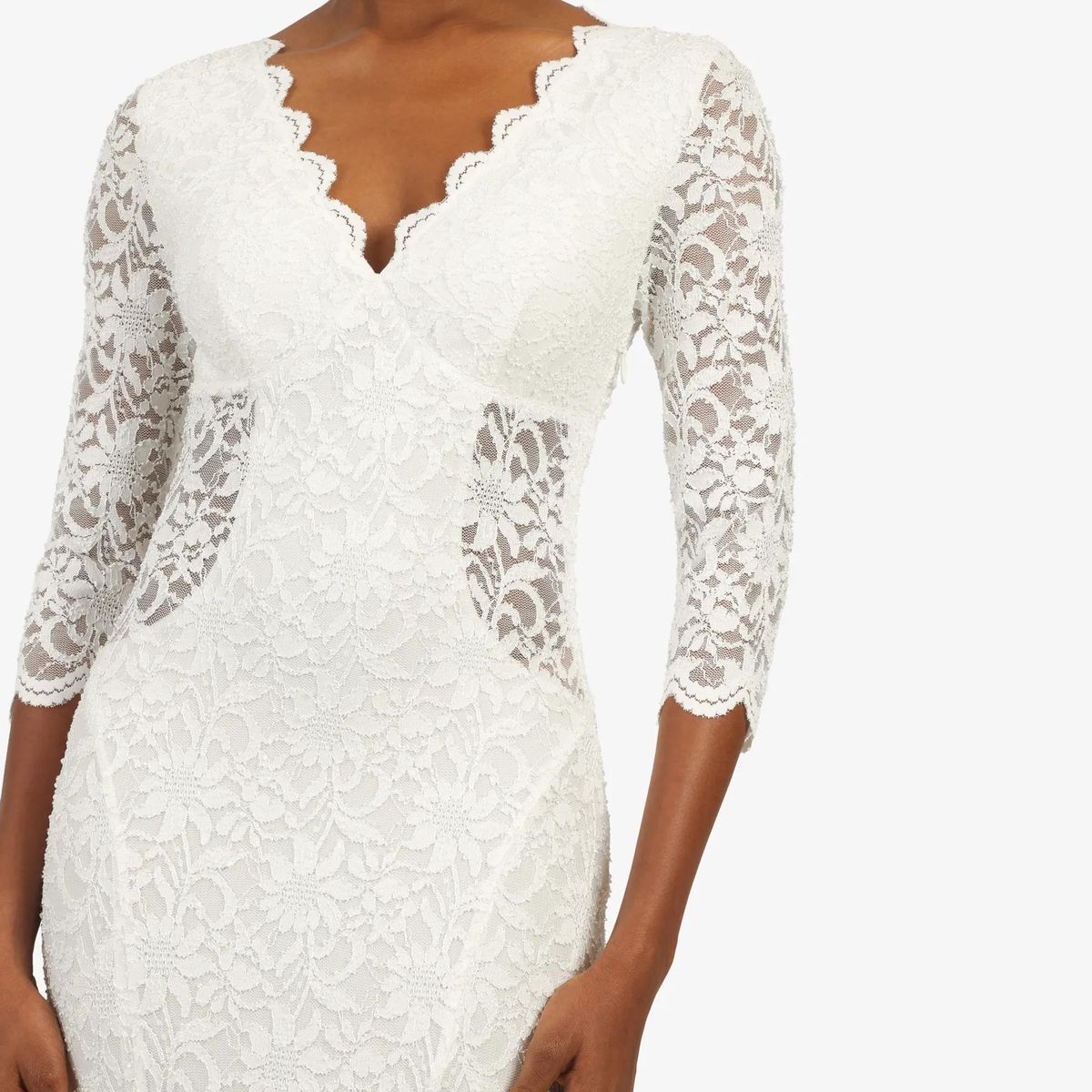 Elegantes Meerjungfrau-Abendkleid aus Spitze