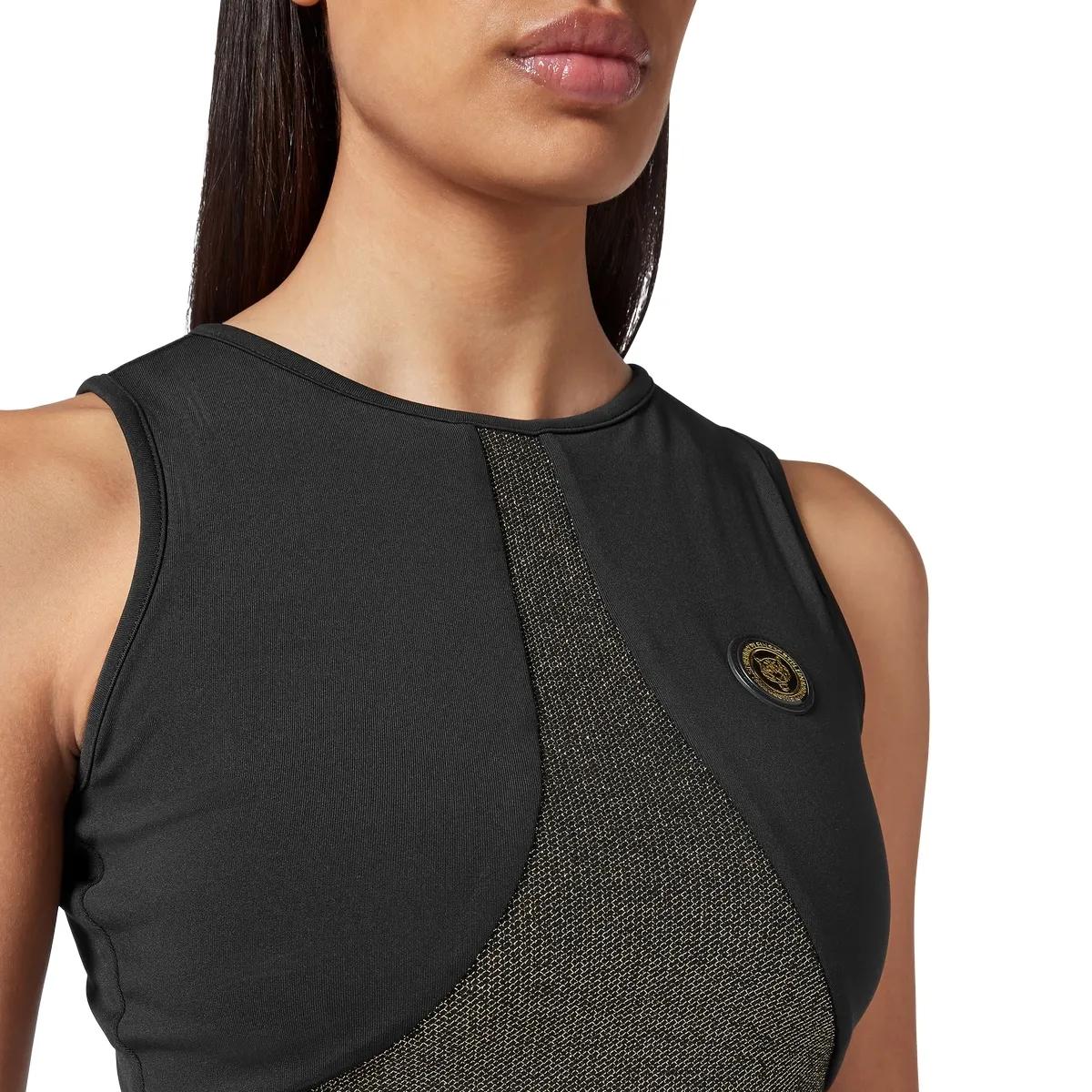 Sportliches Statement-Bustier-Top