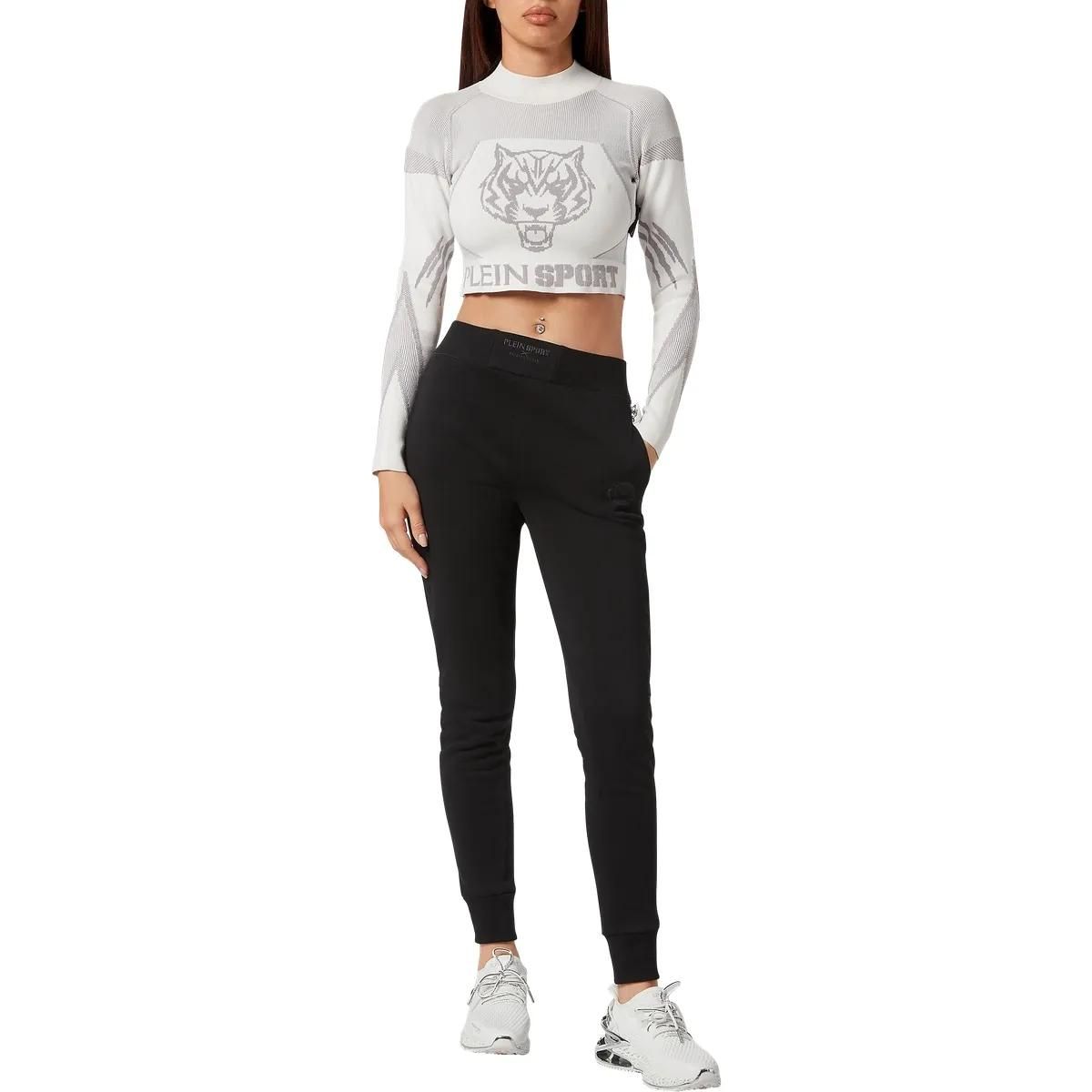 Grafik Tiger Crop Sport Top