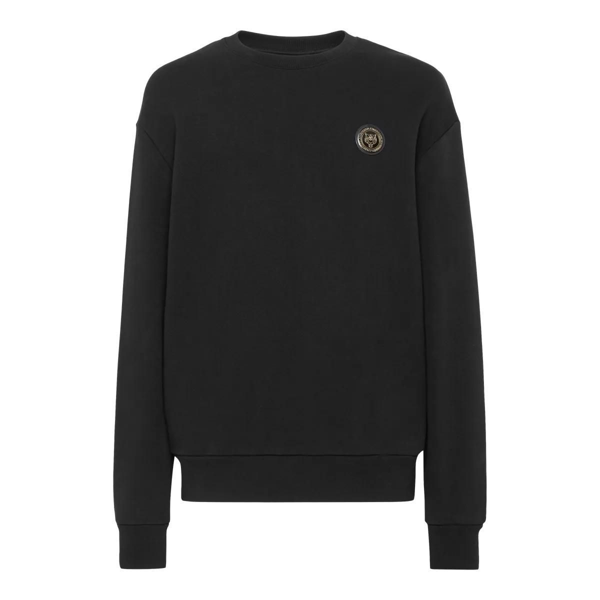 Statement Rundhals-Sweatshirt