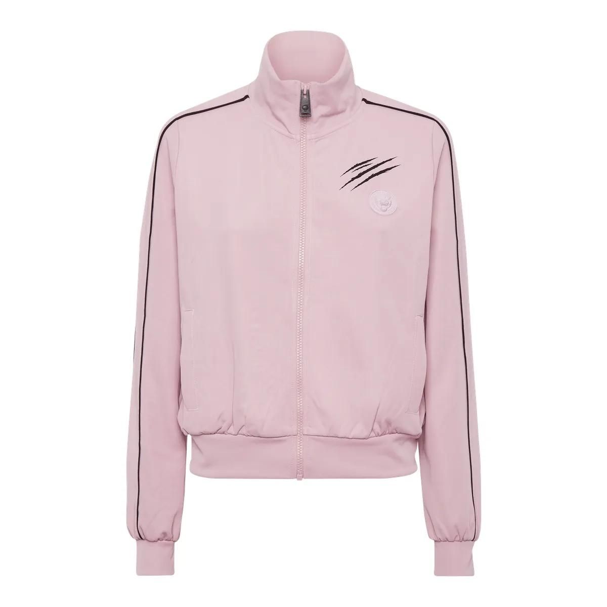 Sportliche Trainingsjacke mit Streifendetail