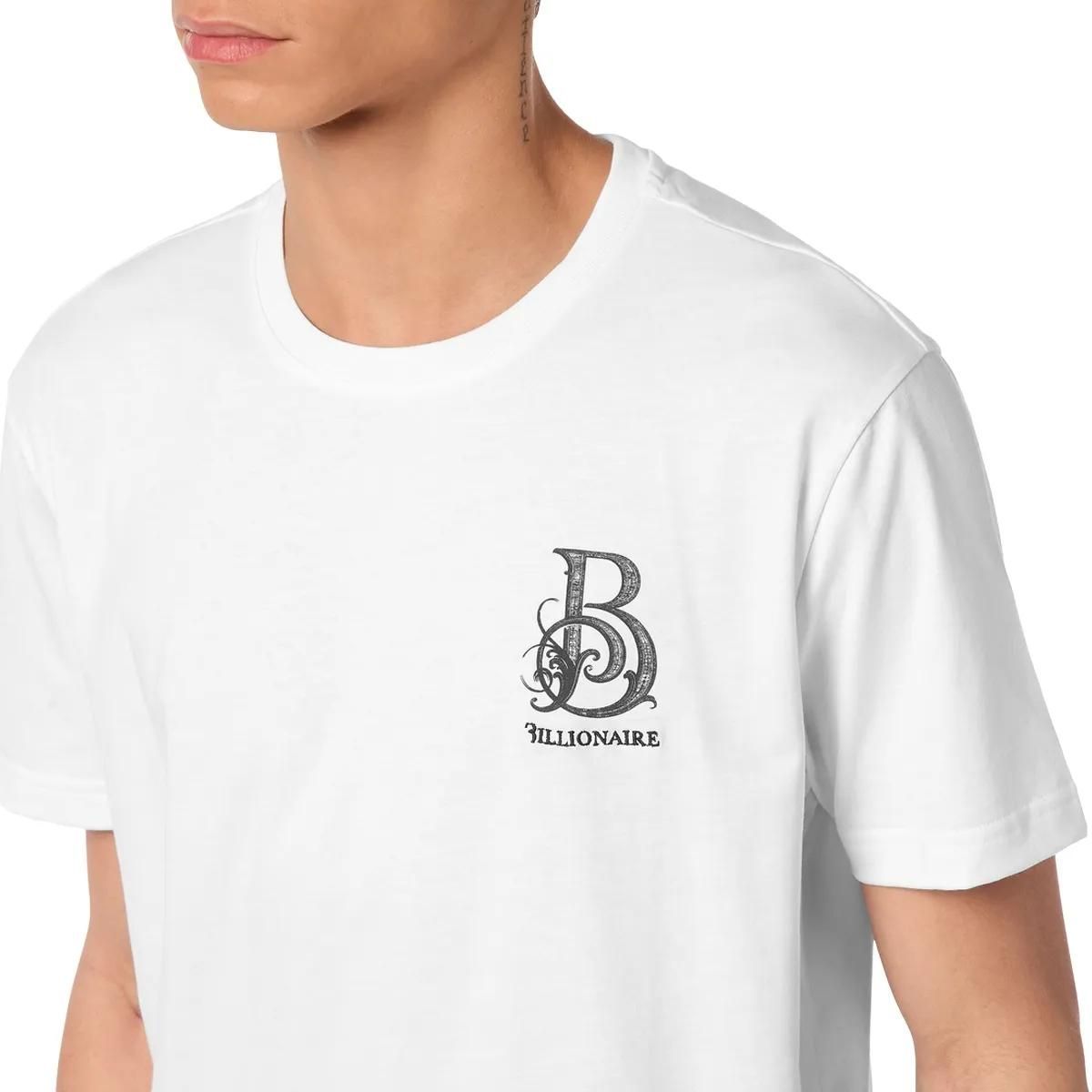 Baumwoll-T-Shirt mit Logo-Grafik