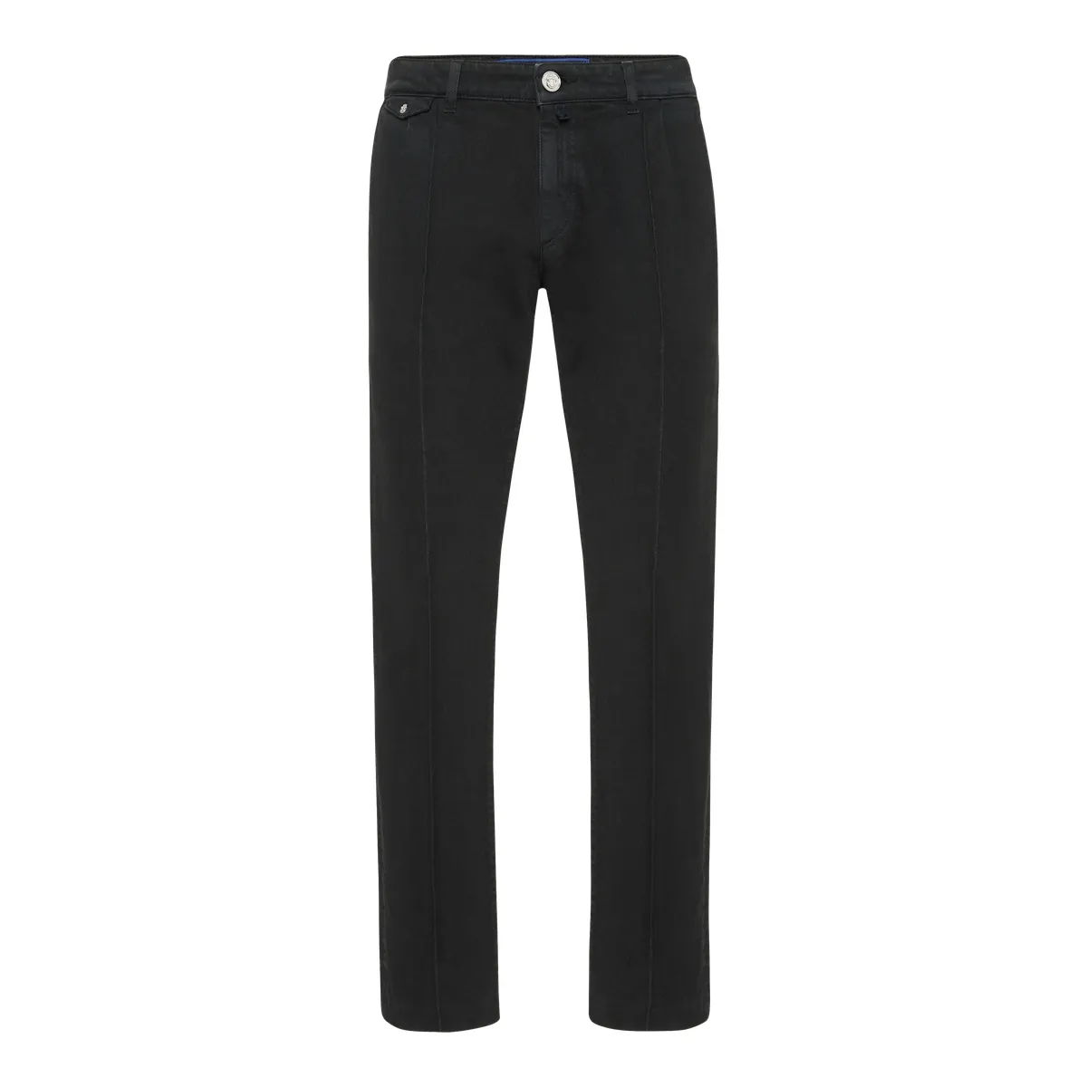 Gerade geschnittene Stretch Denim Chinos