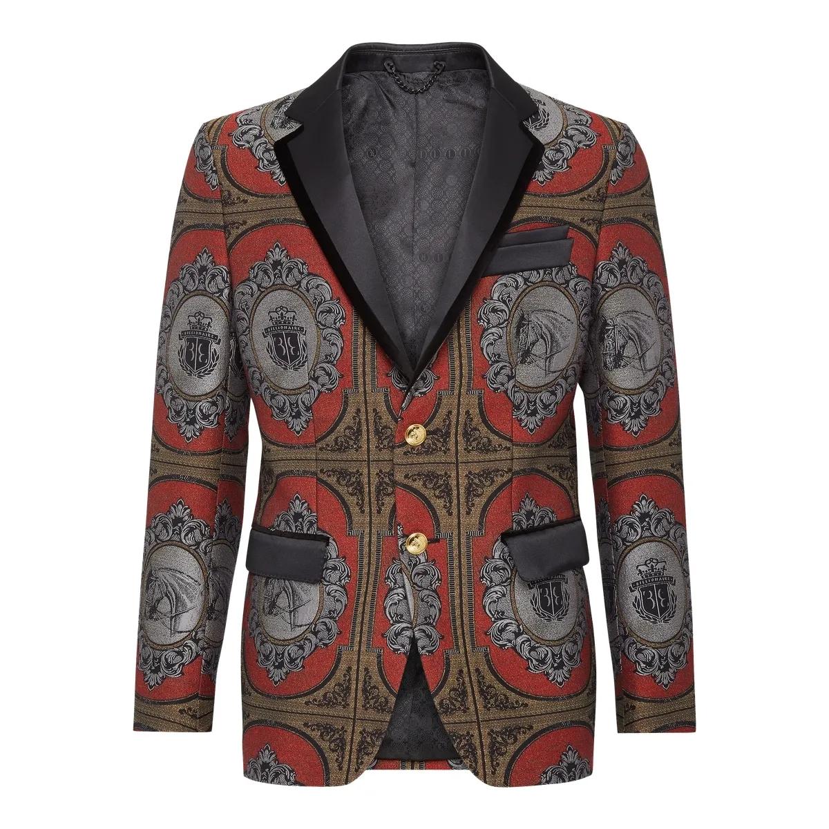 Barock Jacquard Abend Blazer