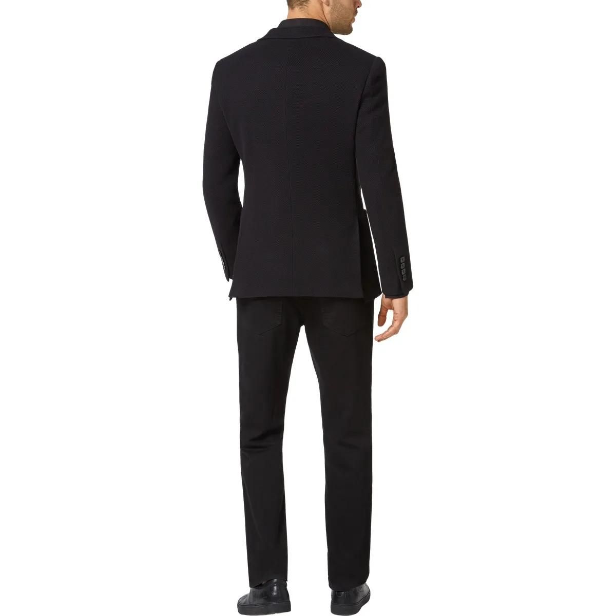 Strukturierter Blazer mit gerader Passform