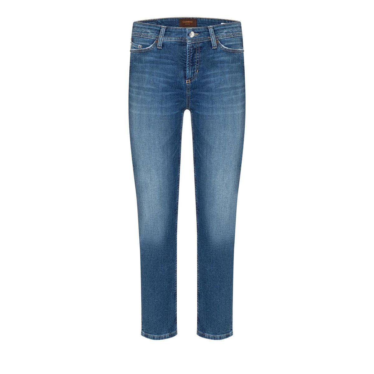 Verkürzte Denim Jeans