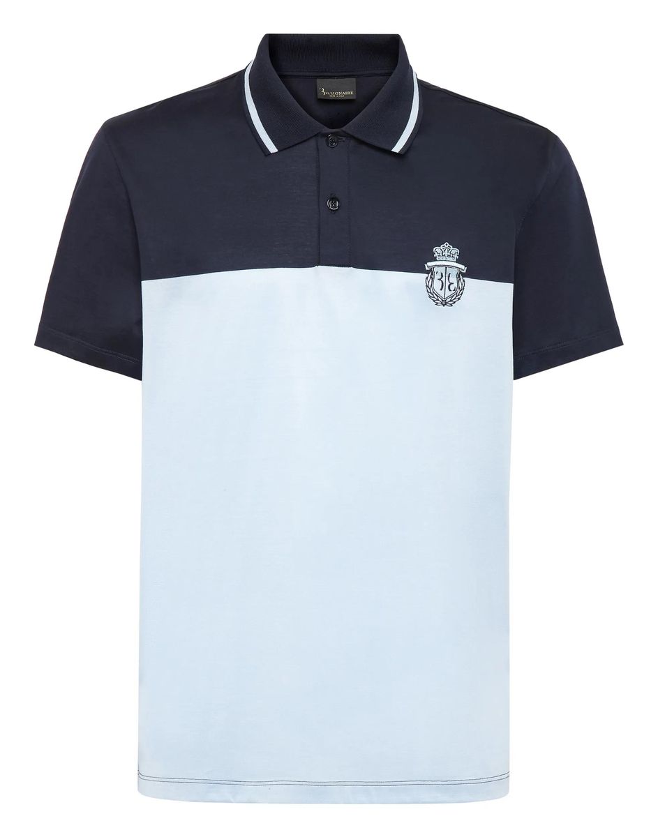 Farbiges Baumwoll-Poloshirt