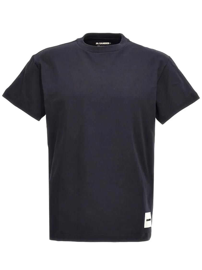 Bio-Baumwoll T-Shirt Set mit Rundhalsausschnitt