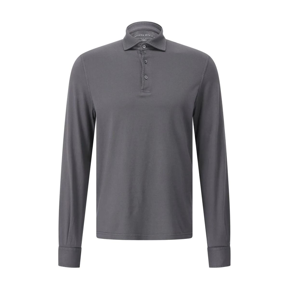 Elegantes Langarm Poloshirt