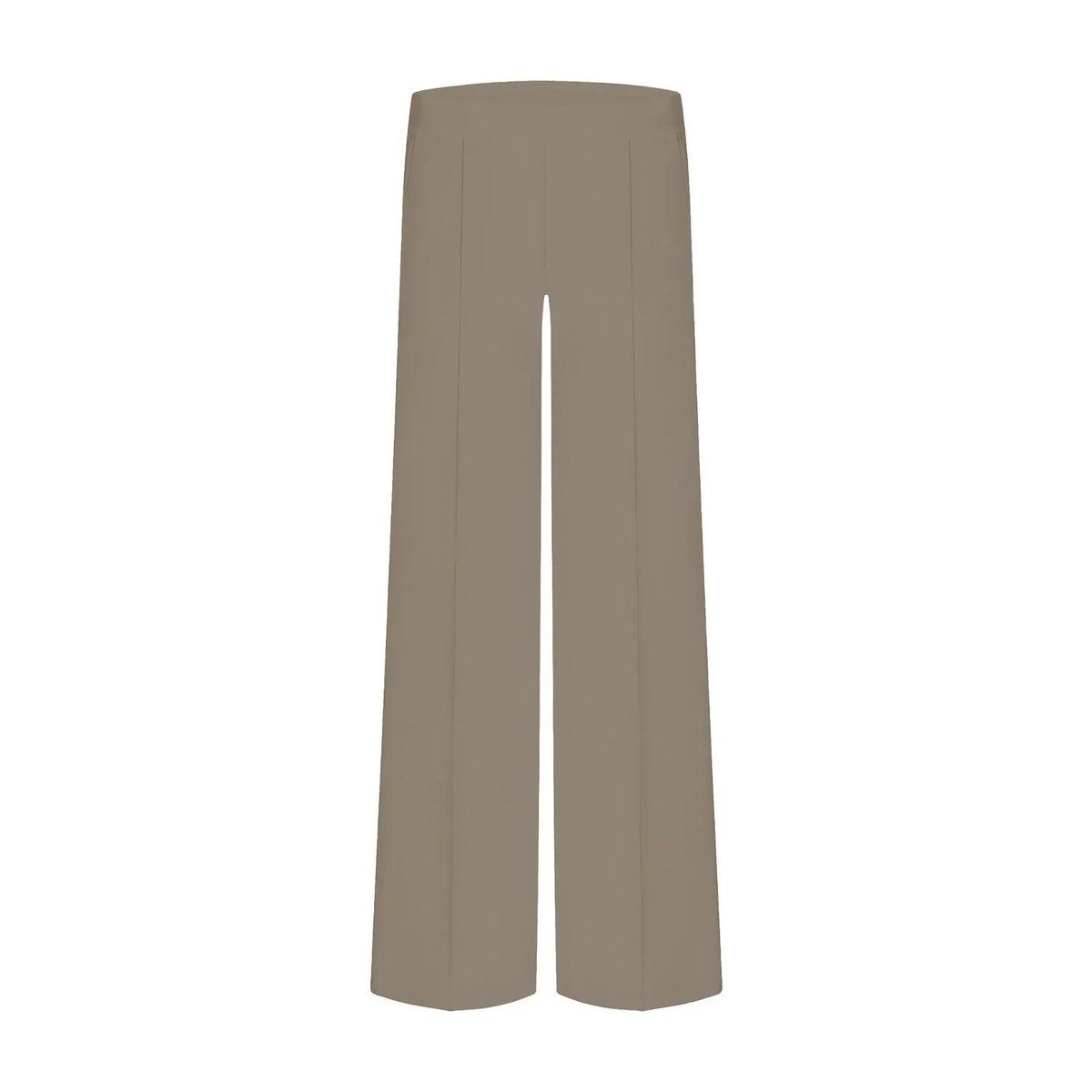 Weite fließende Stoffhose