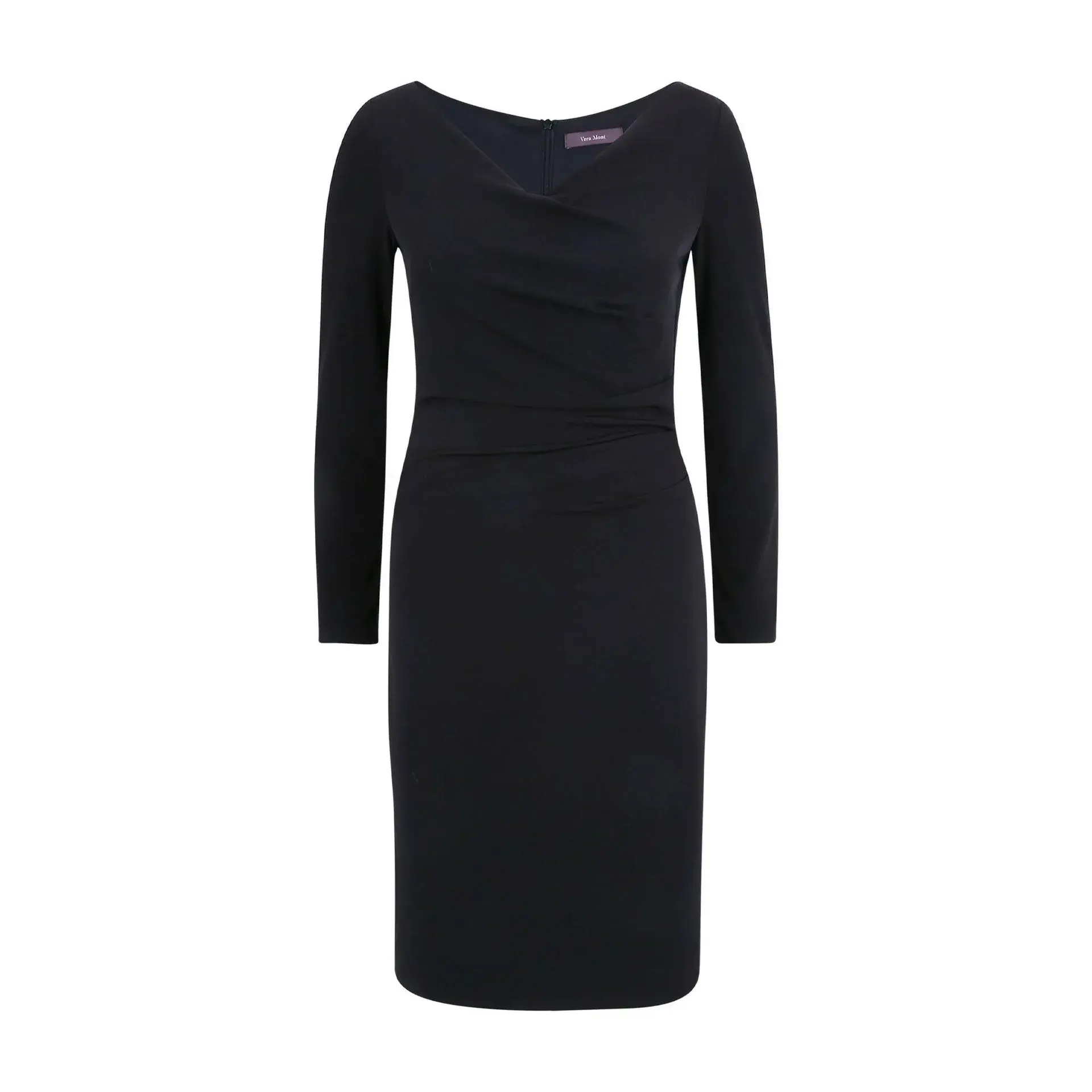 Elegantes Etuikleid mit langen Ärmeln