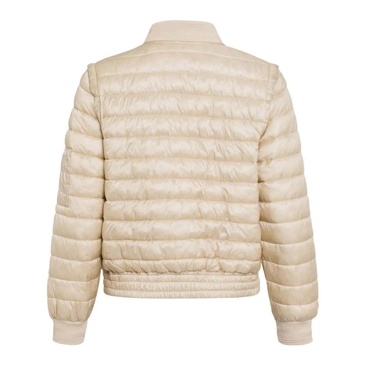 Leichte gefütterte Bomberjacke mit Taschen