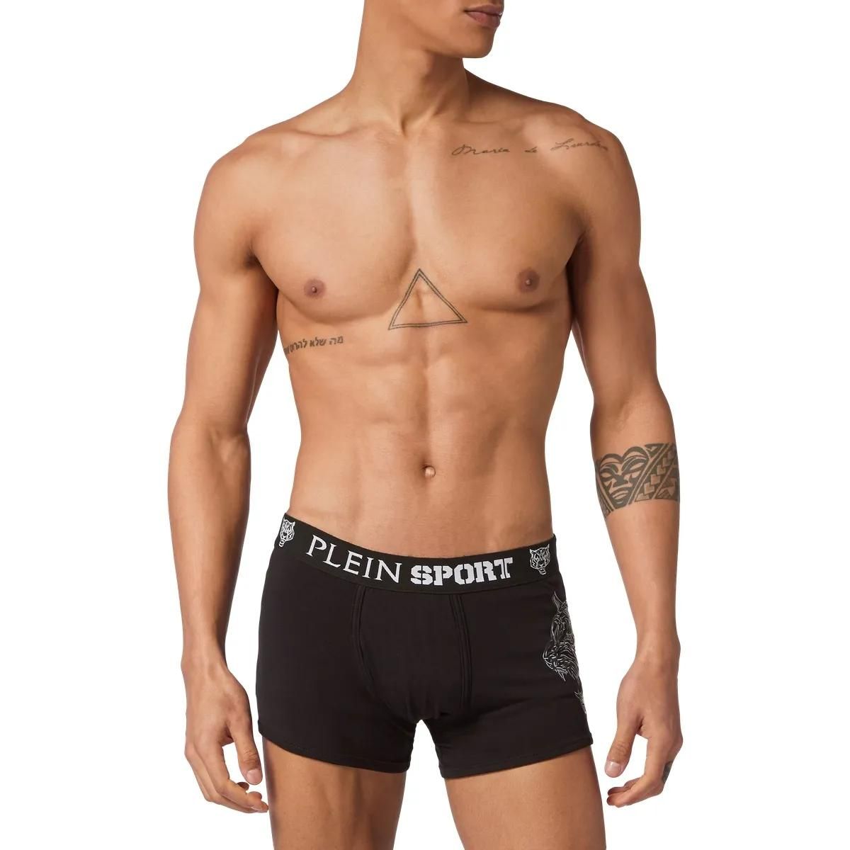 Schwarze Sportliche Herren-Boxershorts