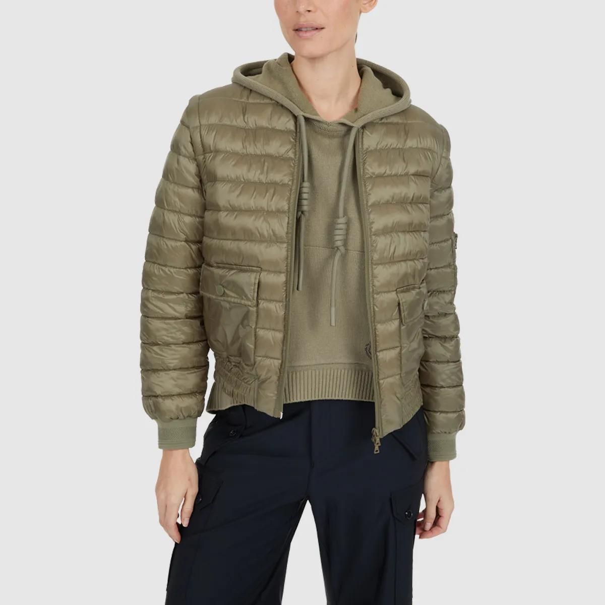 Gesteppte, leichte Bomberjacke