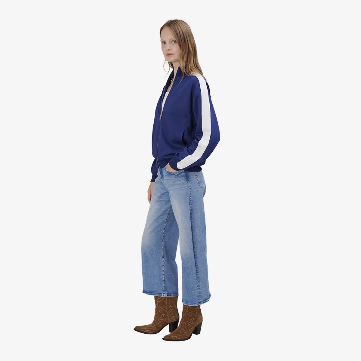 Weite Cropped Jeans