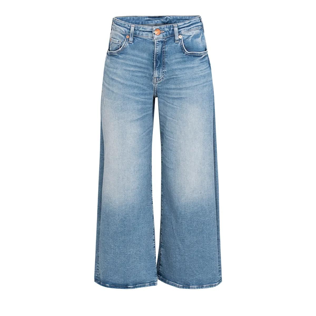 Weite Cropped Jeans