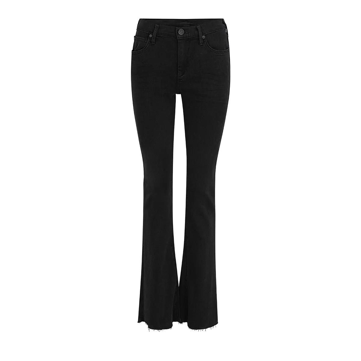 Knöchellange Schlagjeans