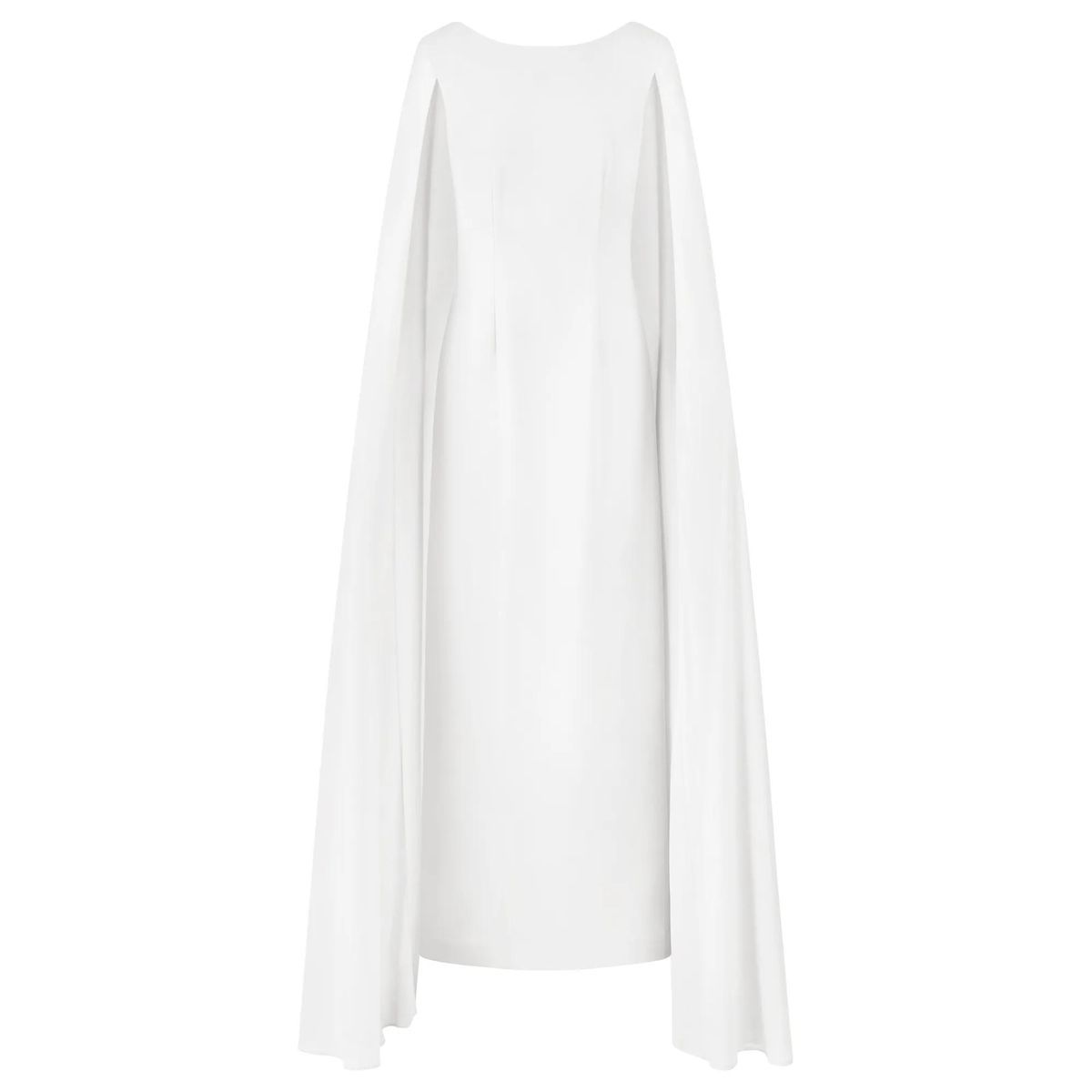 Elegantes Cape-Ärmel Minikleid