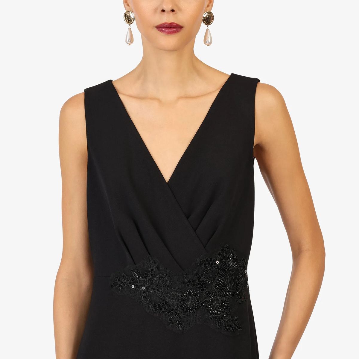 Elegantes ärmelloses Abendkleid